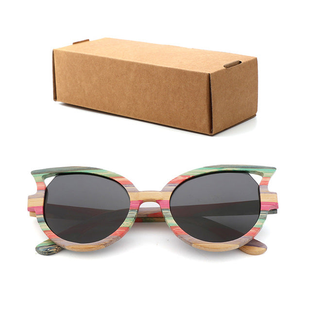 Unisex Luxury 'Mikah' Cat Eyes Polarized Sunglasses