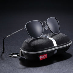 Men's Polarized Hexagonal 'Vida Men' Metal  Sunglasses