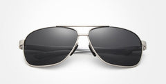 Men's Polarized Round 'Best Men' Metal Sunglasses