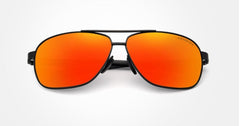 Men's Polarized Round 'Best Men' Metal Sunglasses