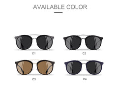 Women's Modern Round 'Chukie Eye' Plastic Sunglasses