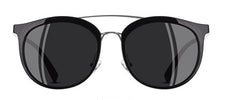 Women's Modern Round 'Chukie Eye' Plastic Sunglasses