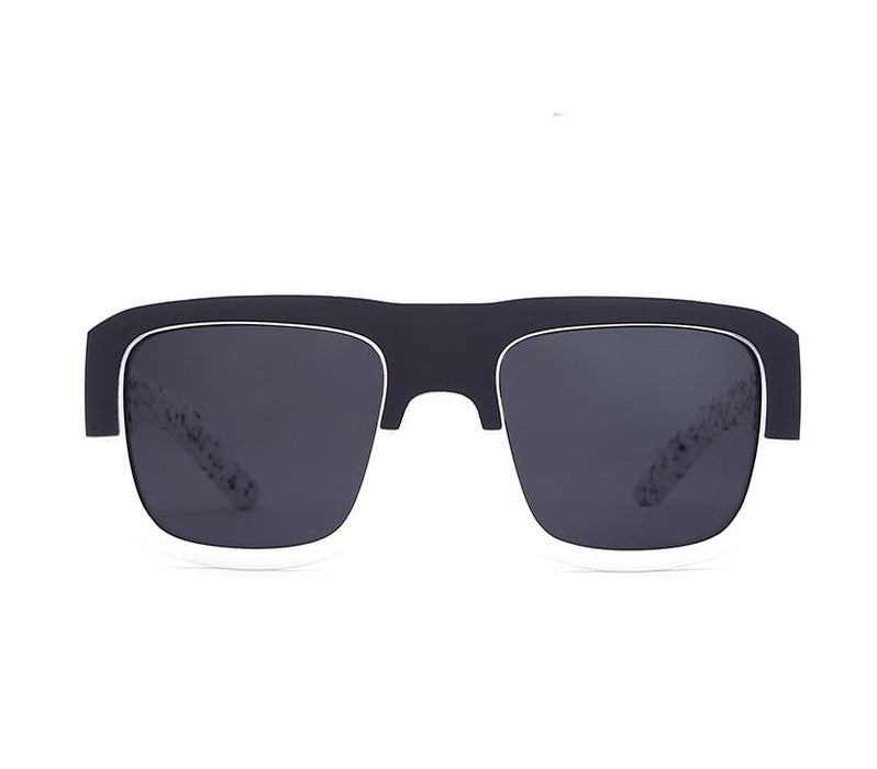 Men's Polarized Square 'Mongo Foot' Plastic Sunglasses