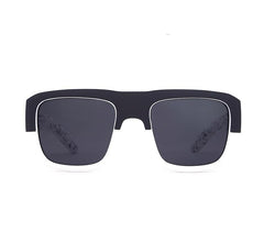 Men's Polarized Square 'Mongo Foot' Plastic Sunglasses