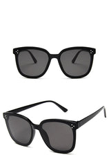 Women's Oversized Square 'Love Faith' Plastic Sunglasses