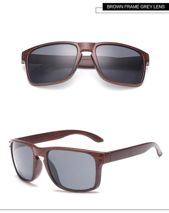 Men's Square 'Melrose' Plastic Sunglasses