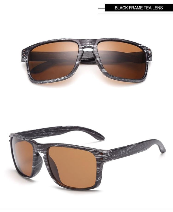Men's Square 'Melrose' Plastic Sunglasses