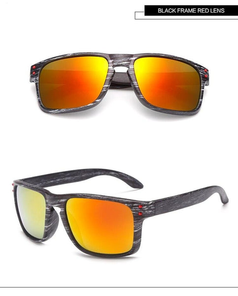 Men's Square 'Melrose' Plastic Sunglasses