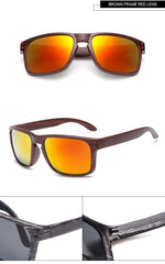 Men's Square 'Melrose' Plastic Sunglasses