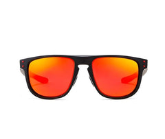 Men's Square 'Kickflip' Plastic and Metal Sunglasses