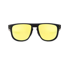 Men's Square 'Kickflip' Plastic and Metal Sunglasses