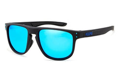 Men's Square 'Kickflip' Plastic and Metal Sunglasses