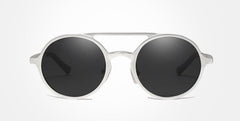 Men's Vintage Round 'Doty Night' Metal Sunglasses