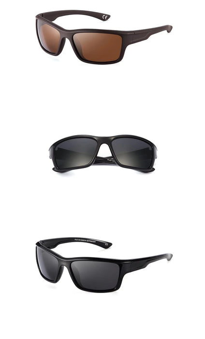 Men's Polarized Round 'Aspen Cool' Plastic  Sunglasses