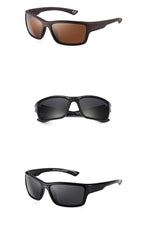 Men's Polarized Round 'Aspen Cool' Plastic  Sunglasses