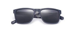 Men's Square Polarized 'Tribal' Plastic Sunglasses