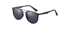 Men's Polarized Oval 'Retro Vibe' Plastic Sunglasses