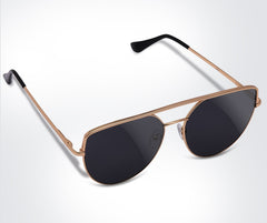 Women's Oval 'Caravan' Metal Sunglasses