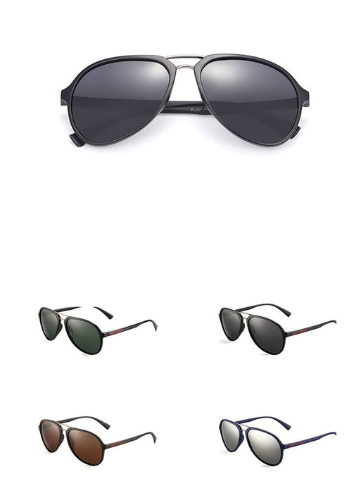 Men's Polarized Aviator 'Mitch Buchanan' Plastic Sunglasses