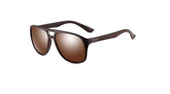 Men's Polarized Aviator 'Baby Driver' Plastic Sunglasses