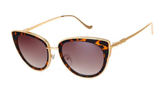 Women's Cat Eye 'Poolside' Metal Sunglasses