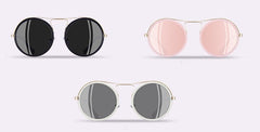 Women's Oval 'Gatsby' Plastic Sunglasses