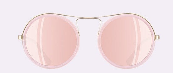 Women's Oval 'Gatsby' Plastic Sunglasses