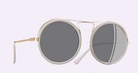 Women's Oval 'Gatsby' Plastic Sunglasses