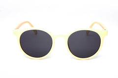 Women's Retro Oval 'Poolside' Plastic Sunglasses