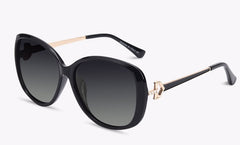 Women's Polarized Round 'Jackie Ohh' Plastic Sunglasses