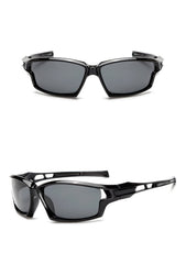 Men's Polarized Sports Wrap Around 'Throttle Out' Plastic Sunglasses