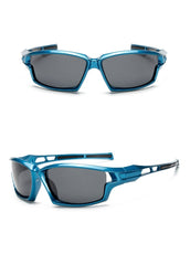 Men's Polarized Sports Wrap Around 'Throttle Out' Plastic Sunglasses