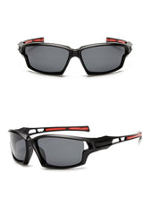 Men's Polarized Sports Wrap Around 'Throttle Out' Plastic Sunglasses