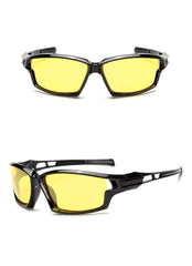 Men's Polarized Sports Wrap Around 'Throttle Out' Plastic Sunglasses