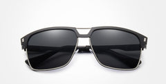 Men's Oversized Polarized 'Money Men' Metal Sunglasses