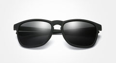 Men's Polarized Wayfarer 'Elloy Dalis' Plastic Sunglasses