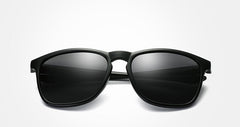 Men's Polarized Wayfarer 'Elloy Dalis' Plastic Sunglasses