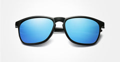 Men's Polarized Wayfarer 'Elloy Dalis' Plastic Sunglasses