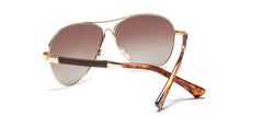 Men's Polarized Aviator 'The Traveler' Metal Sunglasses