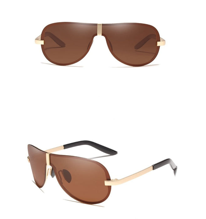 Men's Polarized Aviator 'Jersey Shore' Metal Sunglasses — Eye Shop