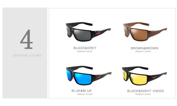 Men's Polarized Sports 'Beach Break' Plastic Sunglasses