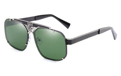 Men's Square 'Clarkson' Metal Sunglasses