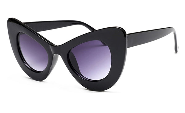 Women's Oversized Cat Eye 'Edna Mode' Plastic  Sunglasses