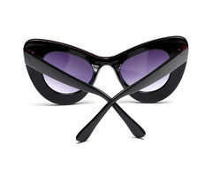 Women's Oversized Cat Eye 'Edna Mode' Plastic  Sunglasses