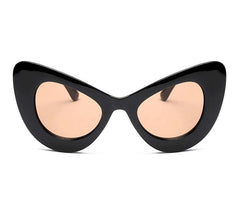 Women's Oversized Cat Eye 'Edna Mode' Plastic  Sunglasses