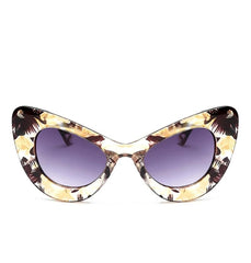 Women's Oversized Cat Eye 'Edna Mode' Plastic  Sunglasses