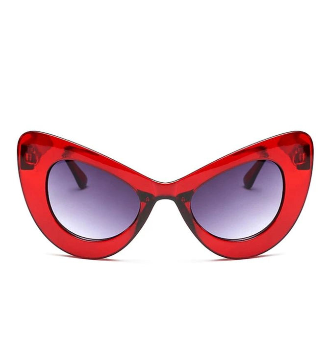 Women's Oversized Cat Eye 'Edna Mode' Plastic  Sunglasses