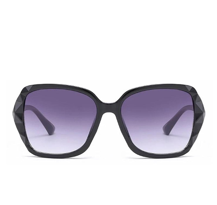 Women's Oversized Round 'Slush Mind' Plastic Sunglasses