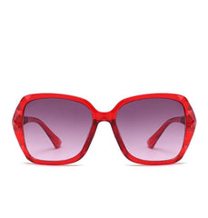 Women's Oversized Round 'Slush Mind' Plastic Sunglasses