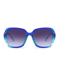 Women's Oversized Round 'Slush Mind' Plastic Sunglasses